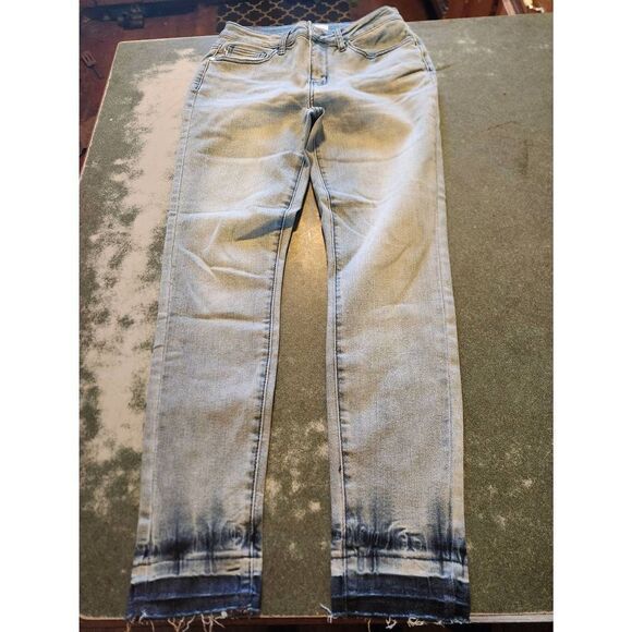 Judy Blue Colby Skinny Fit Released Hem Jeans Style #JB88199 - Size 5/27 - Picture 1 of 4